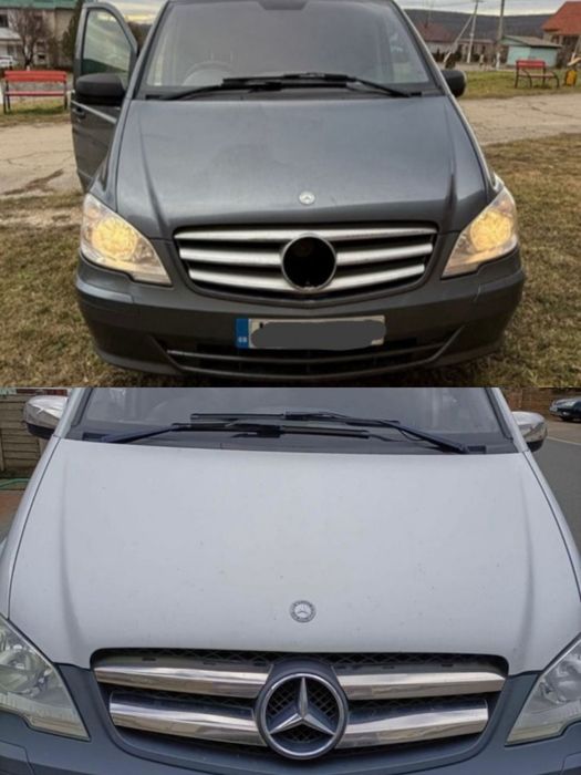 Комплект бампер фари крила капот Mercedes Vito. Розборка