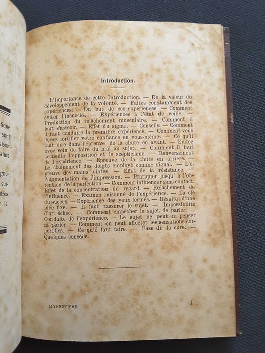 Hipnose. L´Hypnotisme / The Life of Isaac Newton