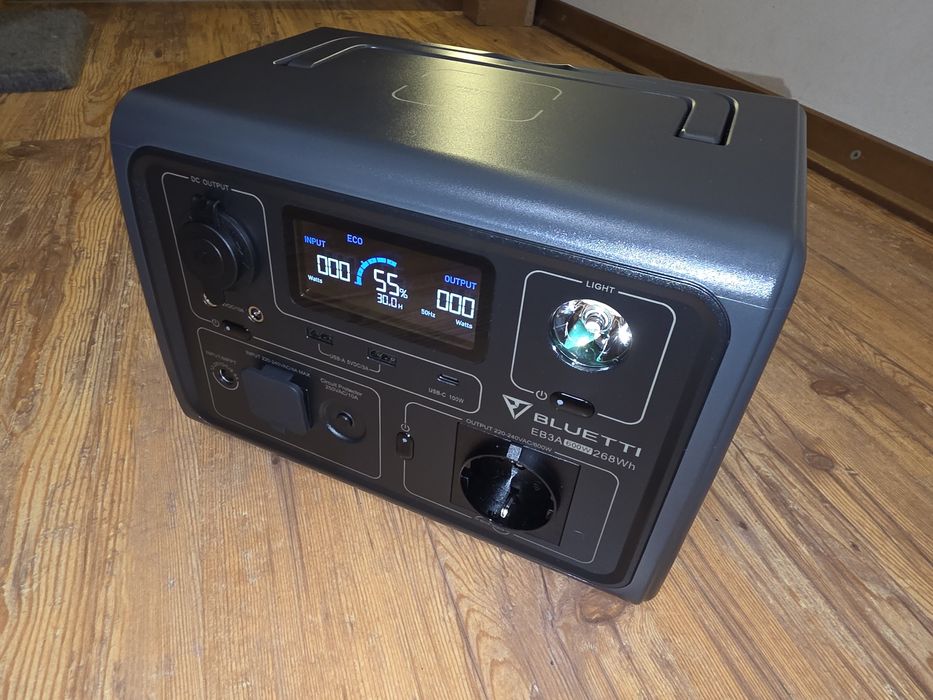 Зарядная станция Bluetti EB3A / 600 Вт / 268 Вт⋅год / LiFePO4 (PB93078