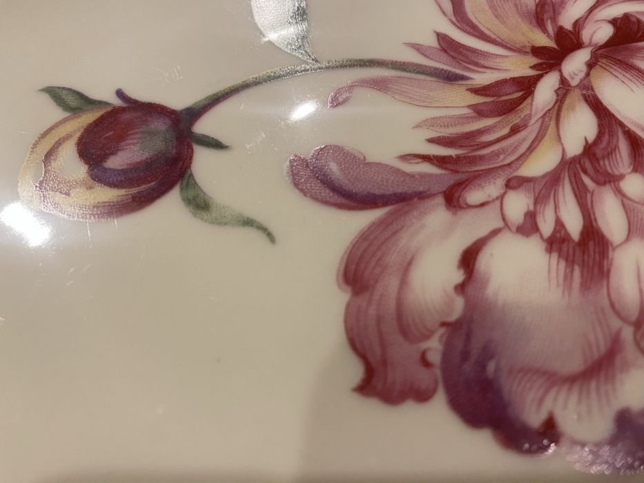 Talerz do ciasta , patera PEONIE