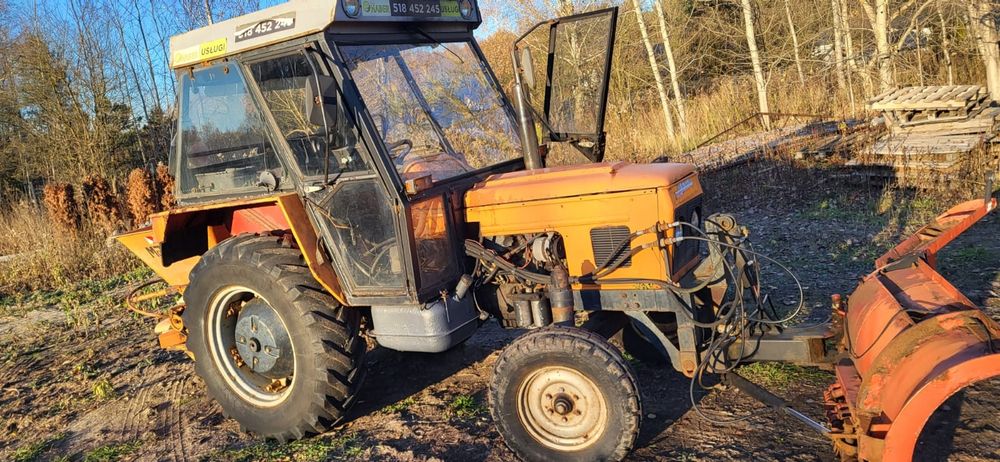 Zetor 5011, pług do odśnieżania 5211