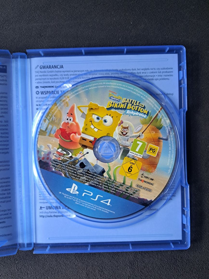 Spongebob Battle for Bikini Bottom PL Ps4