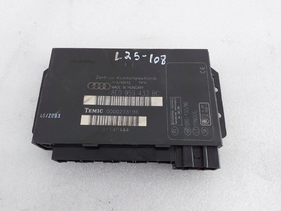 Módulo confort AUDI A4 Avant (8E5, B6)