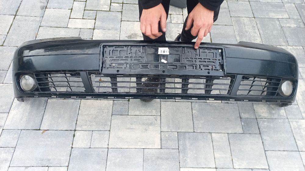 Audi a4 b5 lift 99-01 zderzak przód przedni czarny ly9b