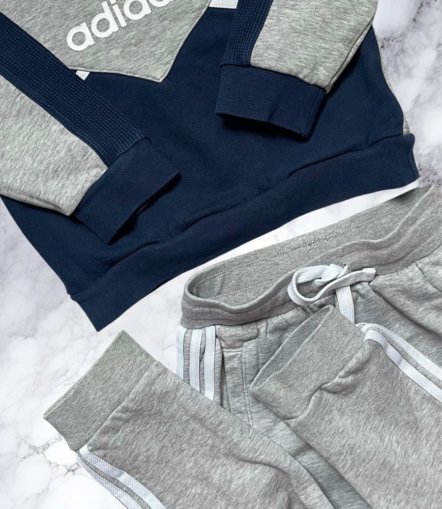 Теплий дитячий костюм Adidas оригінал 3/4 роки 104 см