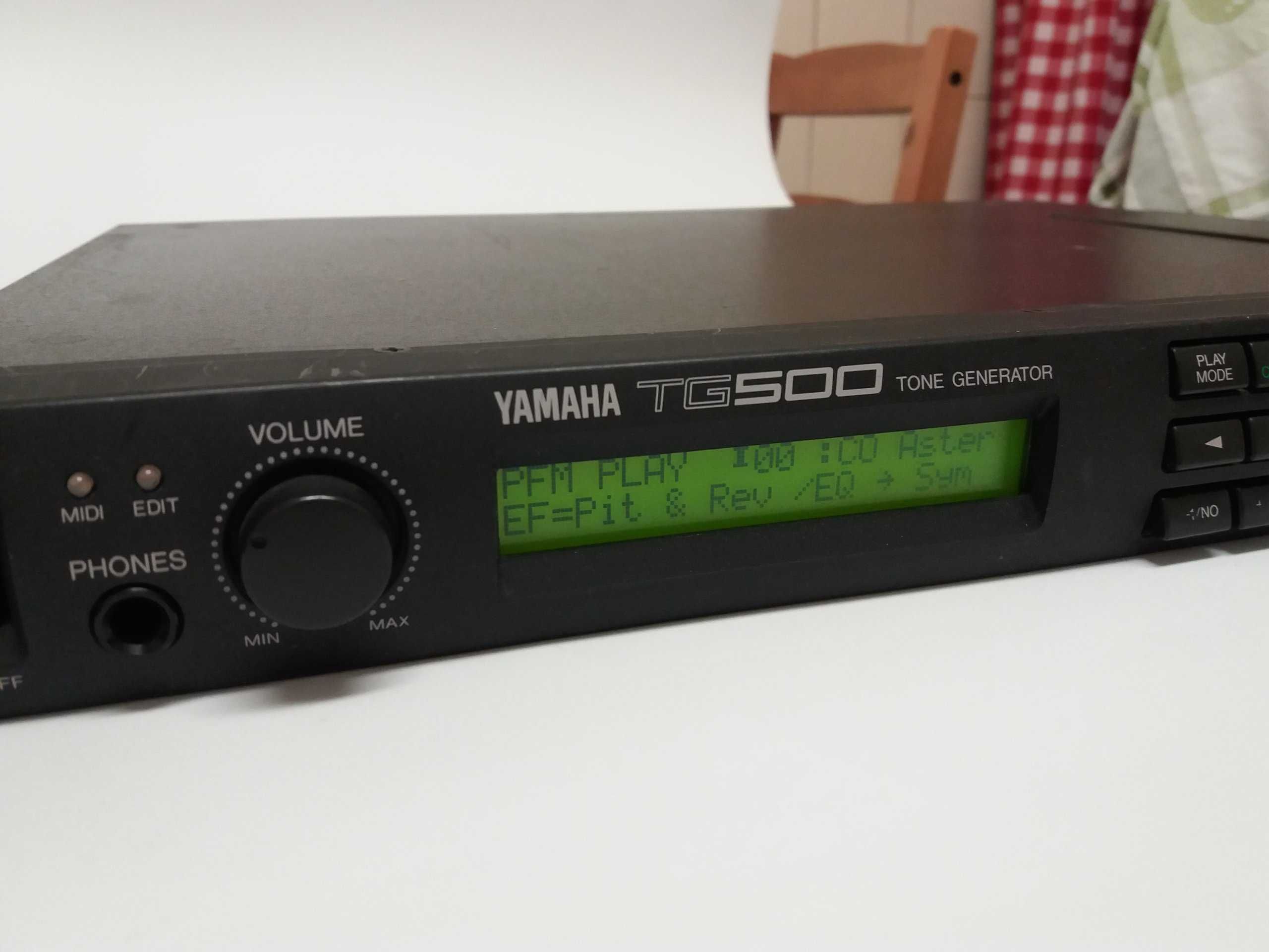 Modulos de Som Yamaha TG500 e Proteus E-MU 2000