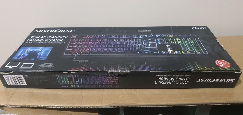Klawiatura Silvercrest RGB GAMING