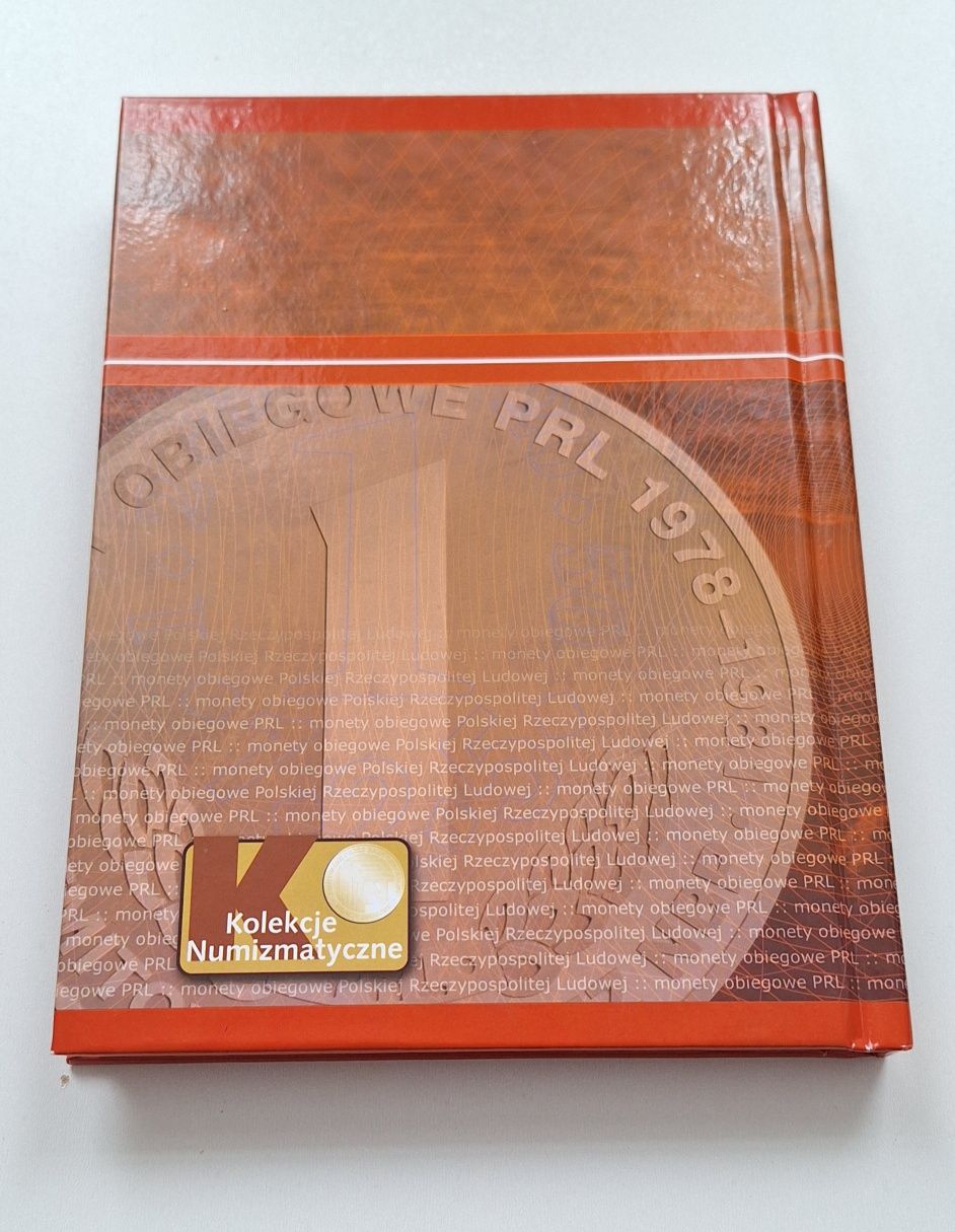 Album z monetami PRL 1978 - 1981 kompletny klaser kolekcjonerski