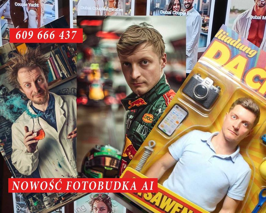 Fotobudka AI Nowość Trend na eventach, weselach