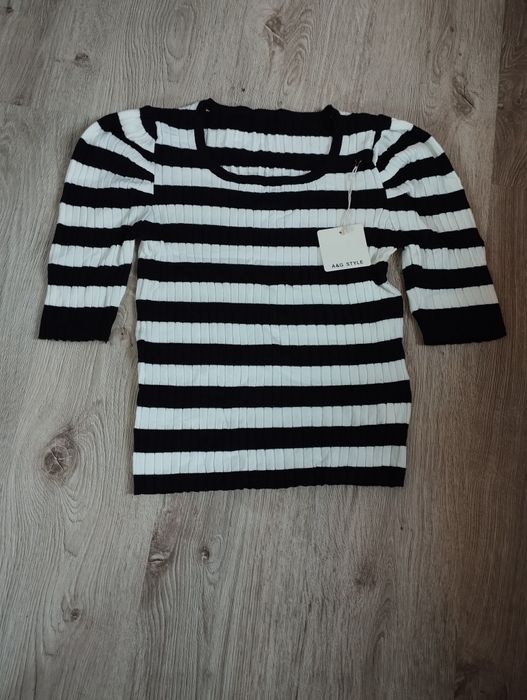 Nowa bluzka 3/4 miękka, rozciągliwa