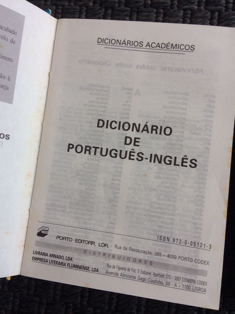 2 Dicionários Português  Inglês