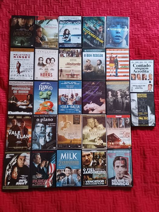 Vários filmes originais em DVD (portes grátis)