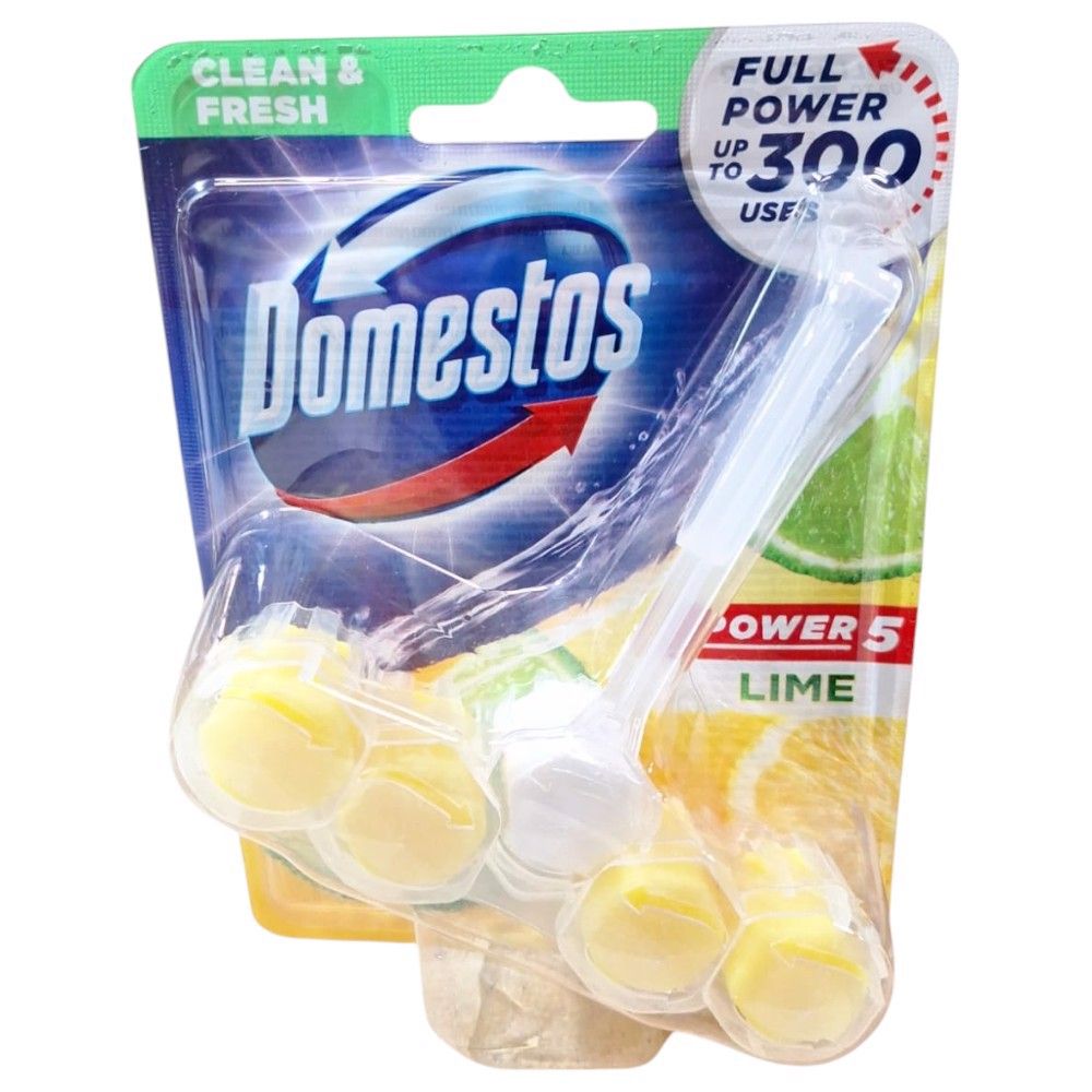 domestos wc kostka toaletowa kulki power5 lime 55g