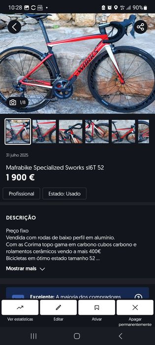Mafrabike bicicletas de estrada