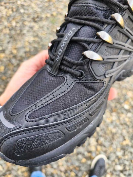 Кросівки зимові чоловічі Salomon ACS OQ термо водостійкі чорні