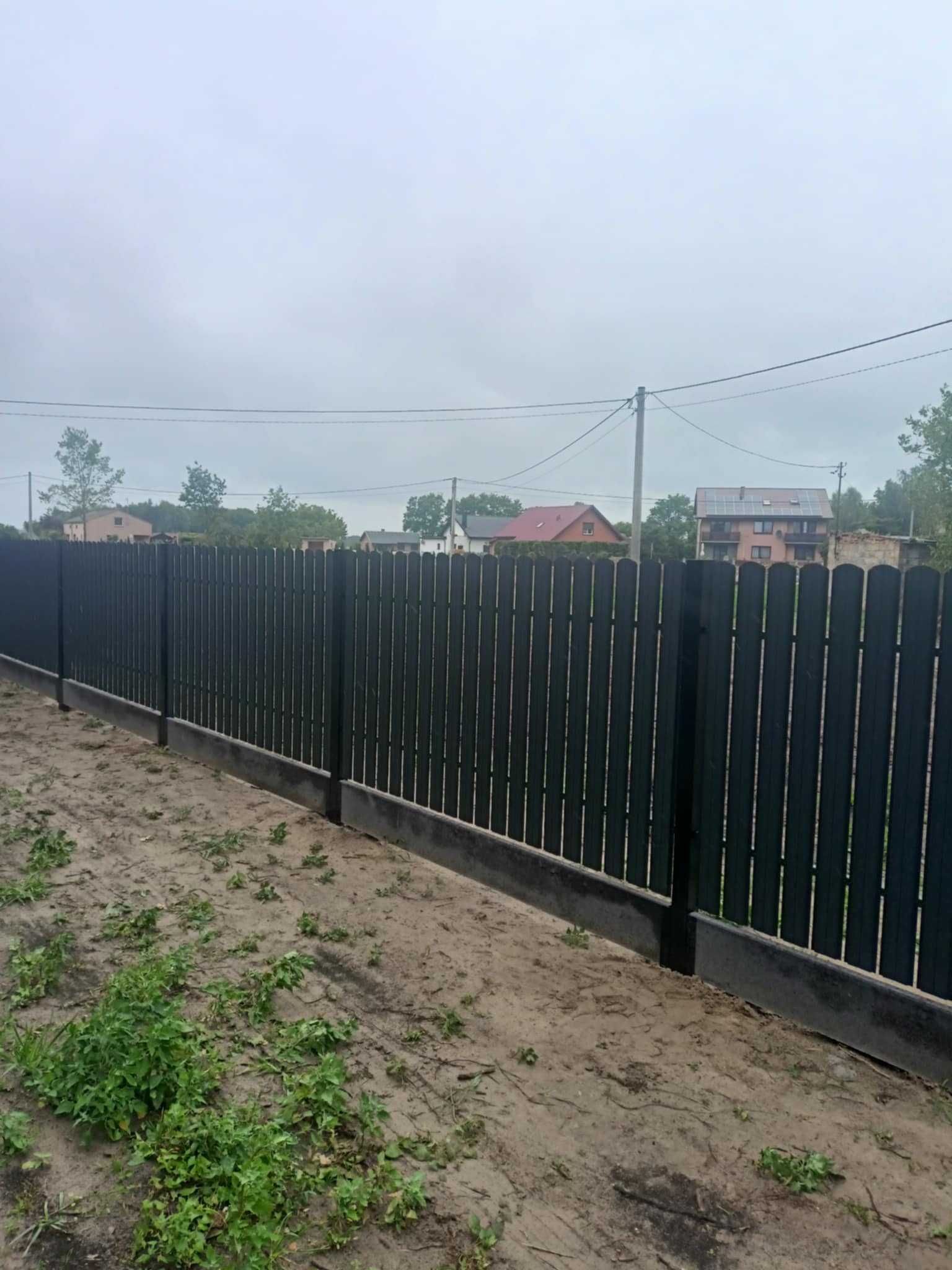 Ogrodzenie panelowe 3d 2d bramy palisadowe grzebieniowe