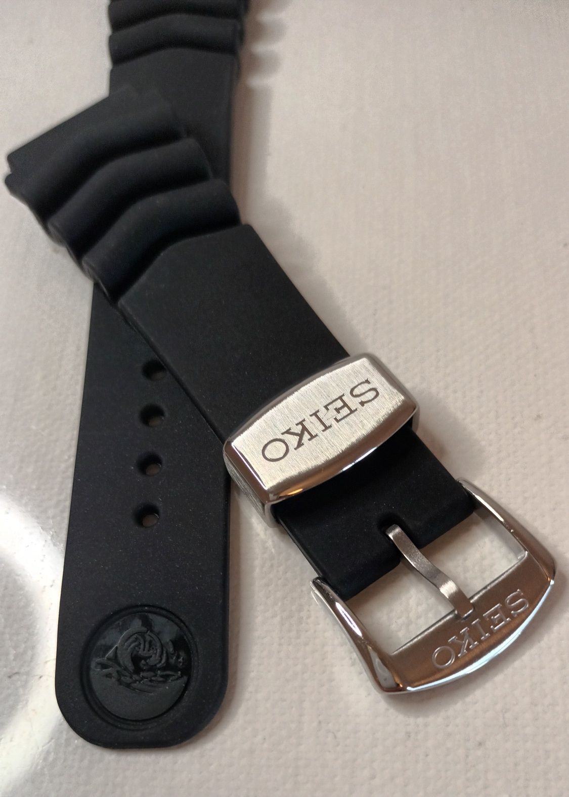 Braceletes em silicone para relogios Seiko SKX007, SKX009 SKX173
