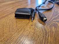 Kabel Przewód EURO SCART - Jack 3.5 SVIDEO SVHS 5m