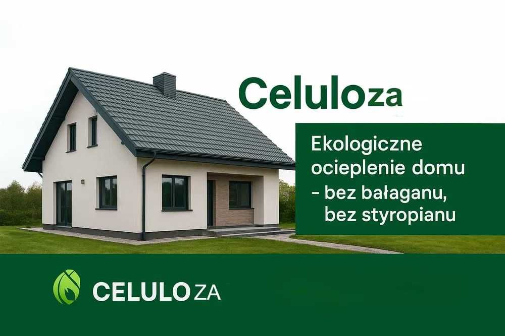 Profesjonalne ocieplanie granulatem celulozowym, naprawa izolacji