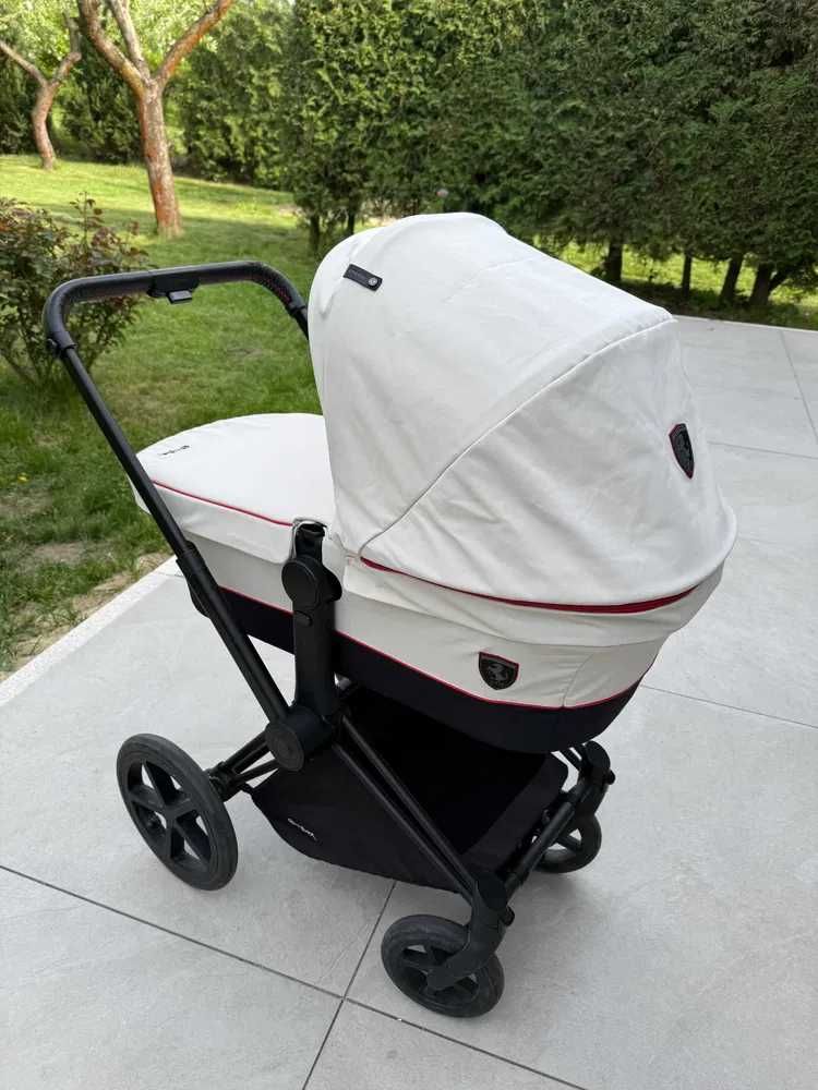 Wózek Cybex Priam Ferrari Edition Spacerówka Gondolka komplet