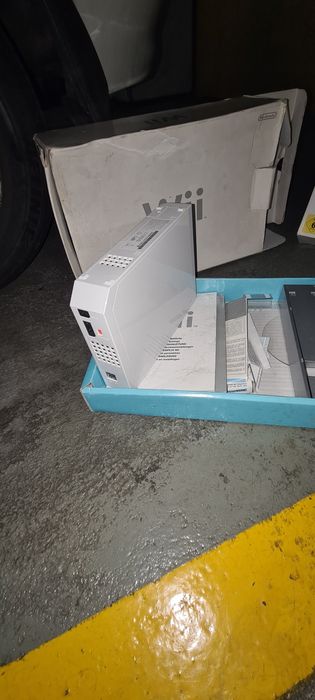 Consola wii com vários acessórios