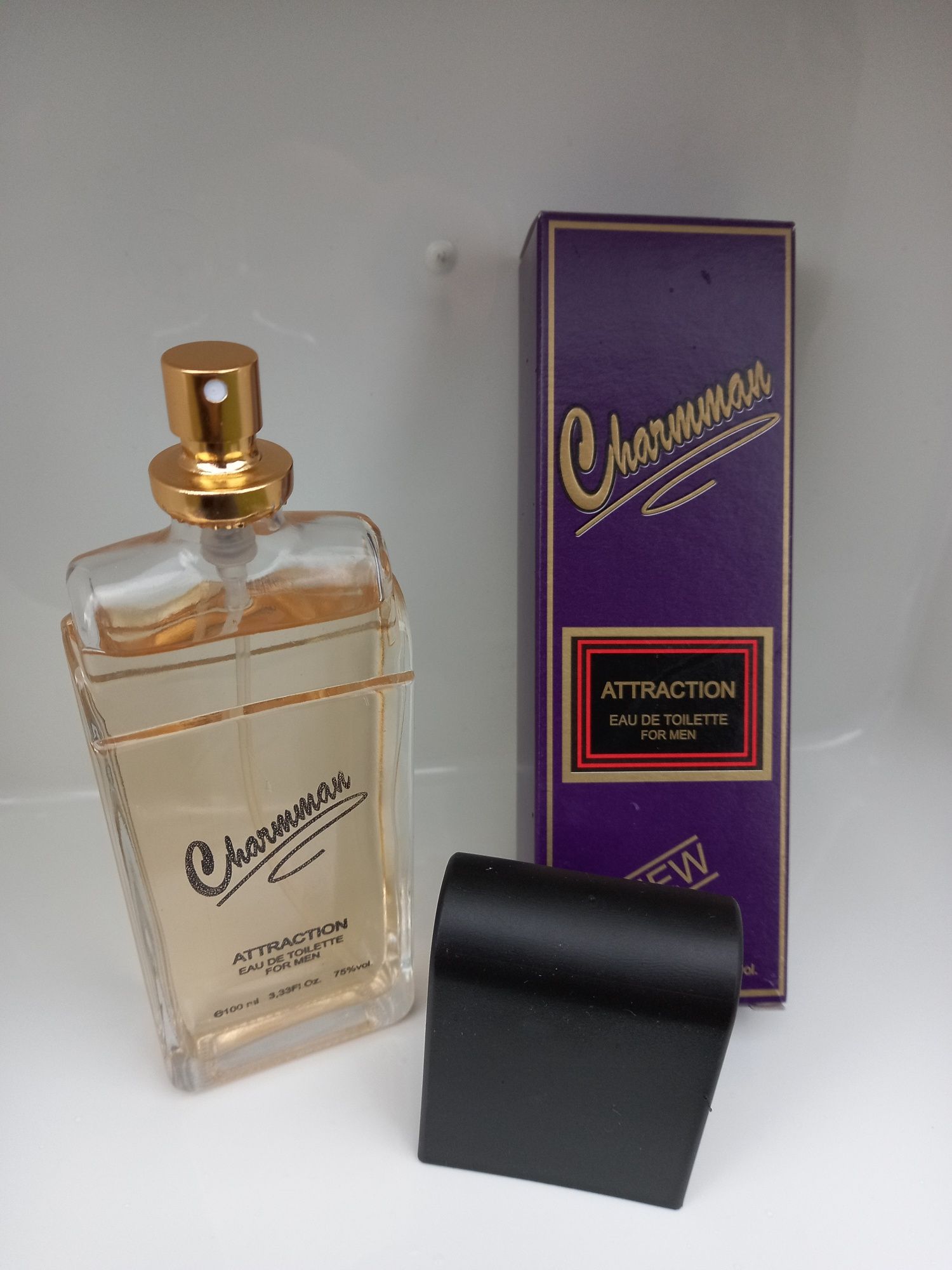 Charmman Attraction 100 ml EDT perfumy męskie Unikat tanio !