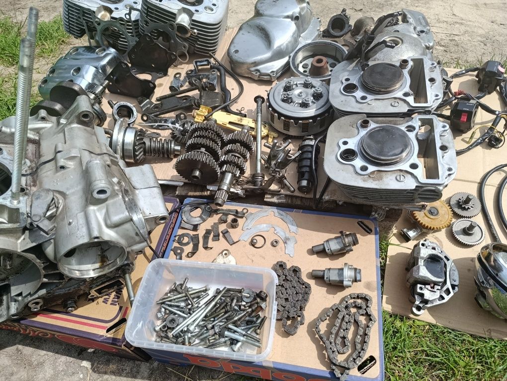 Yamaha Virago XV 535 części silnika silnikowe 2YL nr. D2