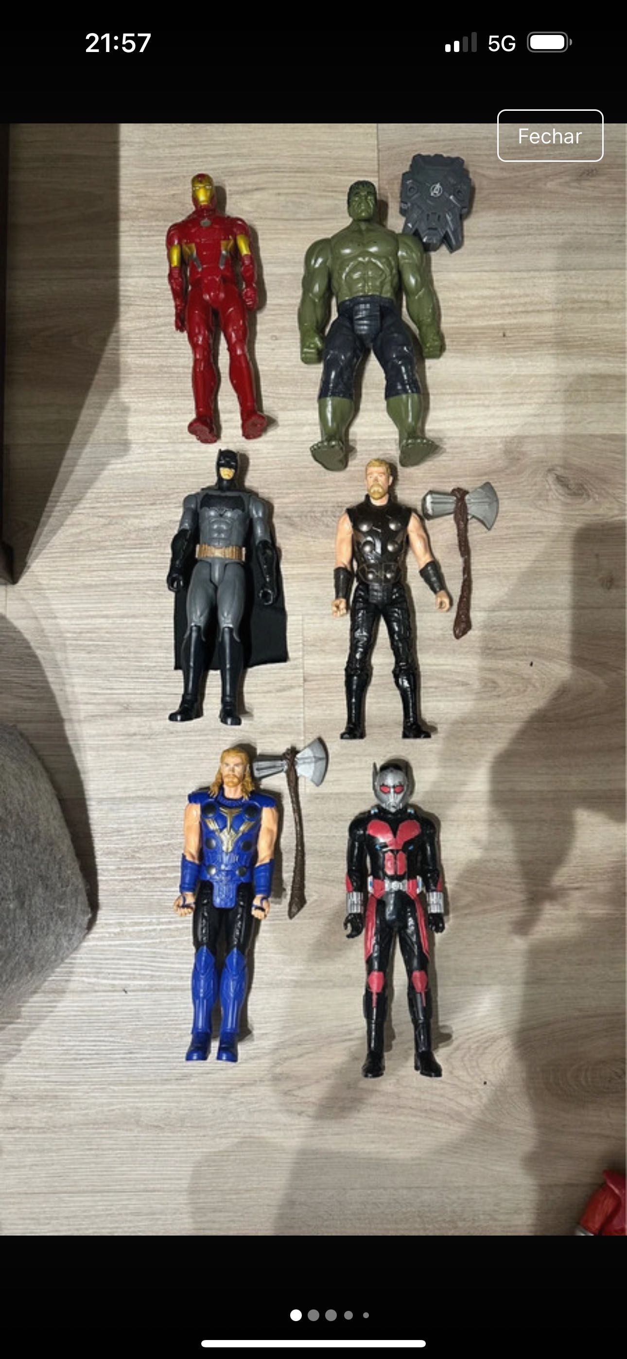 Figuras de ação Marvel