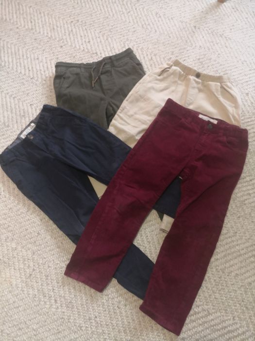 Spodnie 4x, Zara, Reserved, H&M