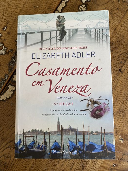 Casamento em Veneza - Livro de Elizabeth Adler -