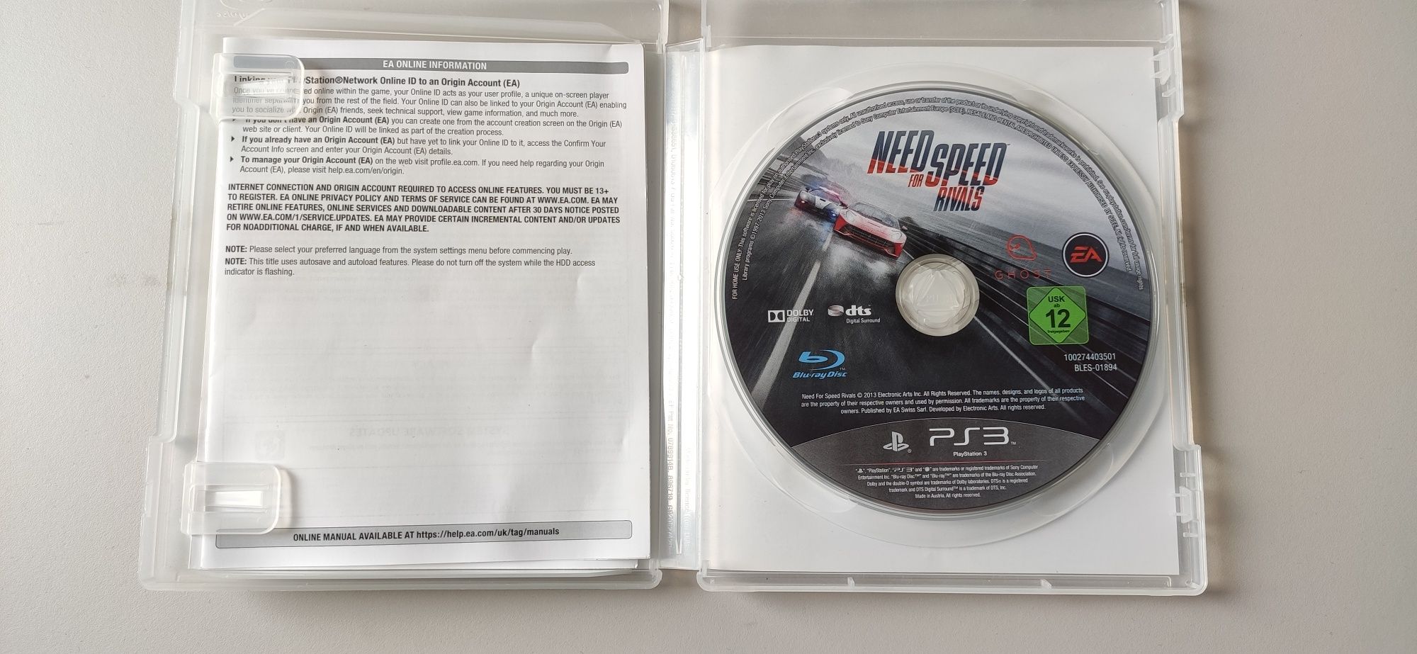 Need for speed rivals ps3