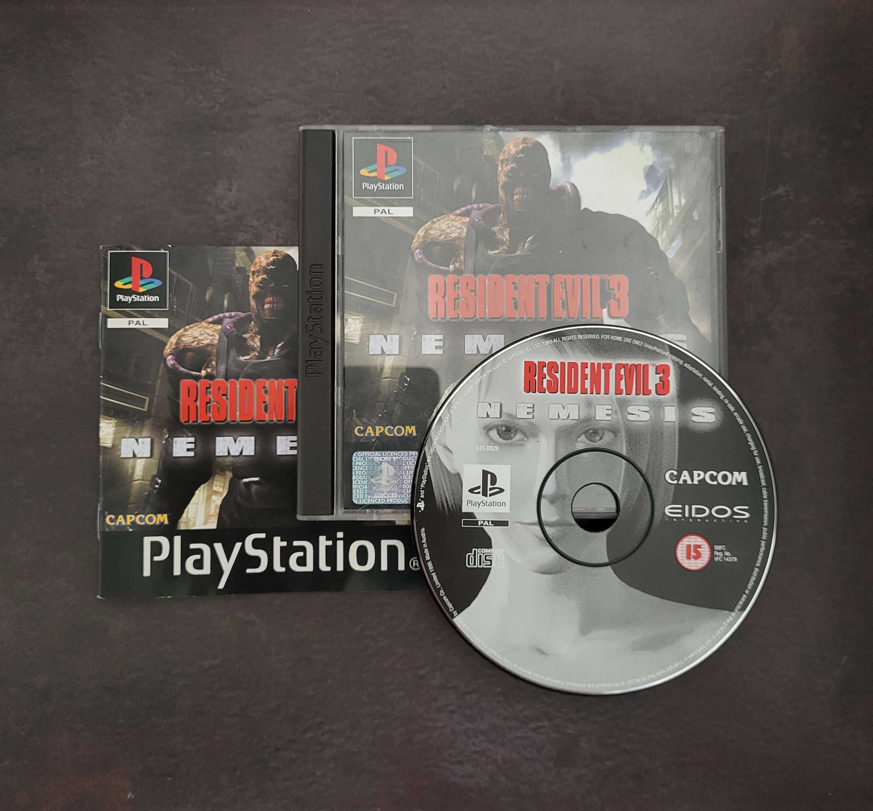 Resident Evil 3 Nemesis PAL Playstation 1/PSX