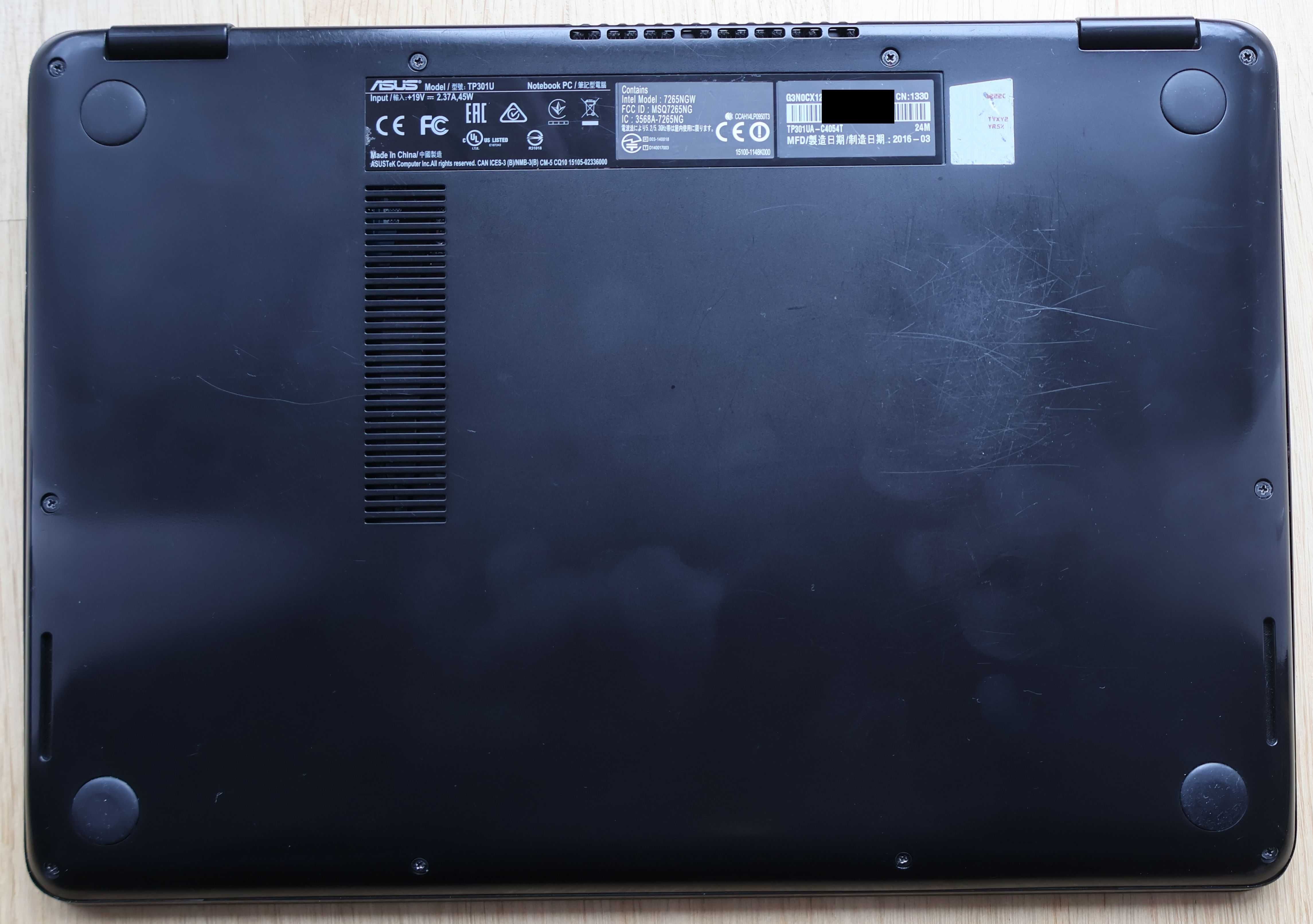 ASUS TP301UA 13,3" 2w1 Laptop/Tablet konwertowalny Windows 11