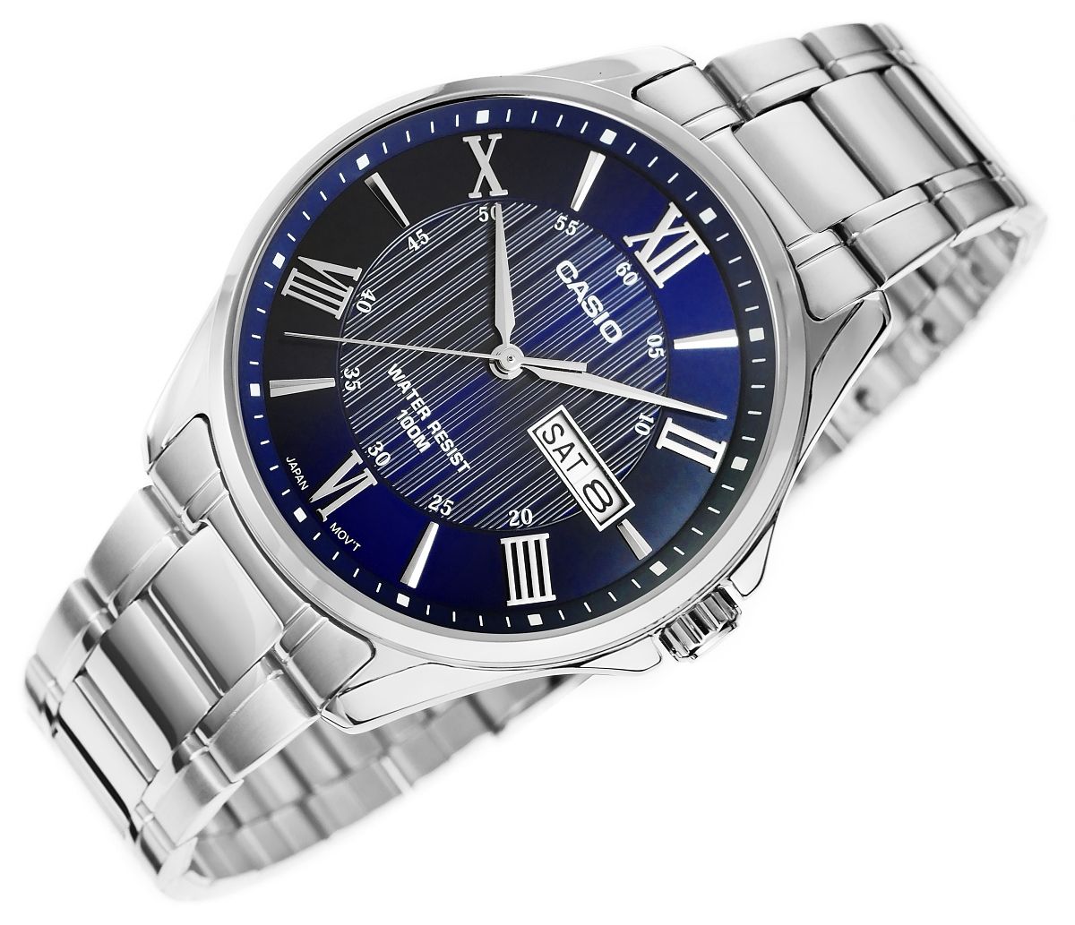 zegarek męski casio mtp-1384d-2avdf + box