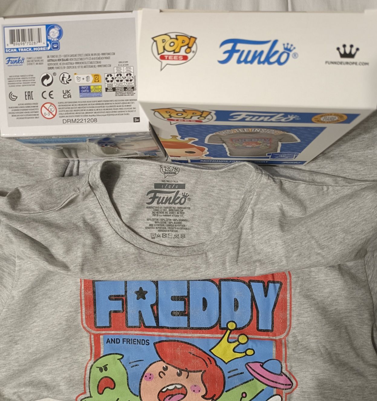 T-shirt Funko TEE Adventure Freddy + POP Anniversary Freddy 207