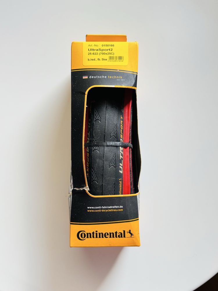 Continental Ultra Sport 2, 700x25C opona zwijana