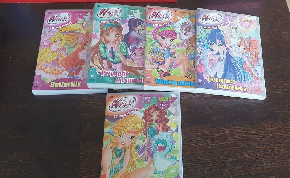 Plty DVD Winx sezon 7 + gratis