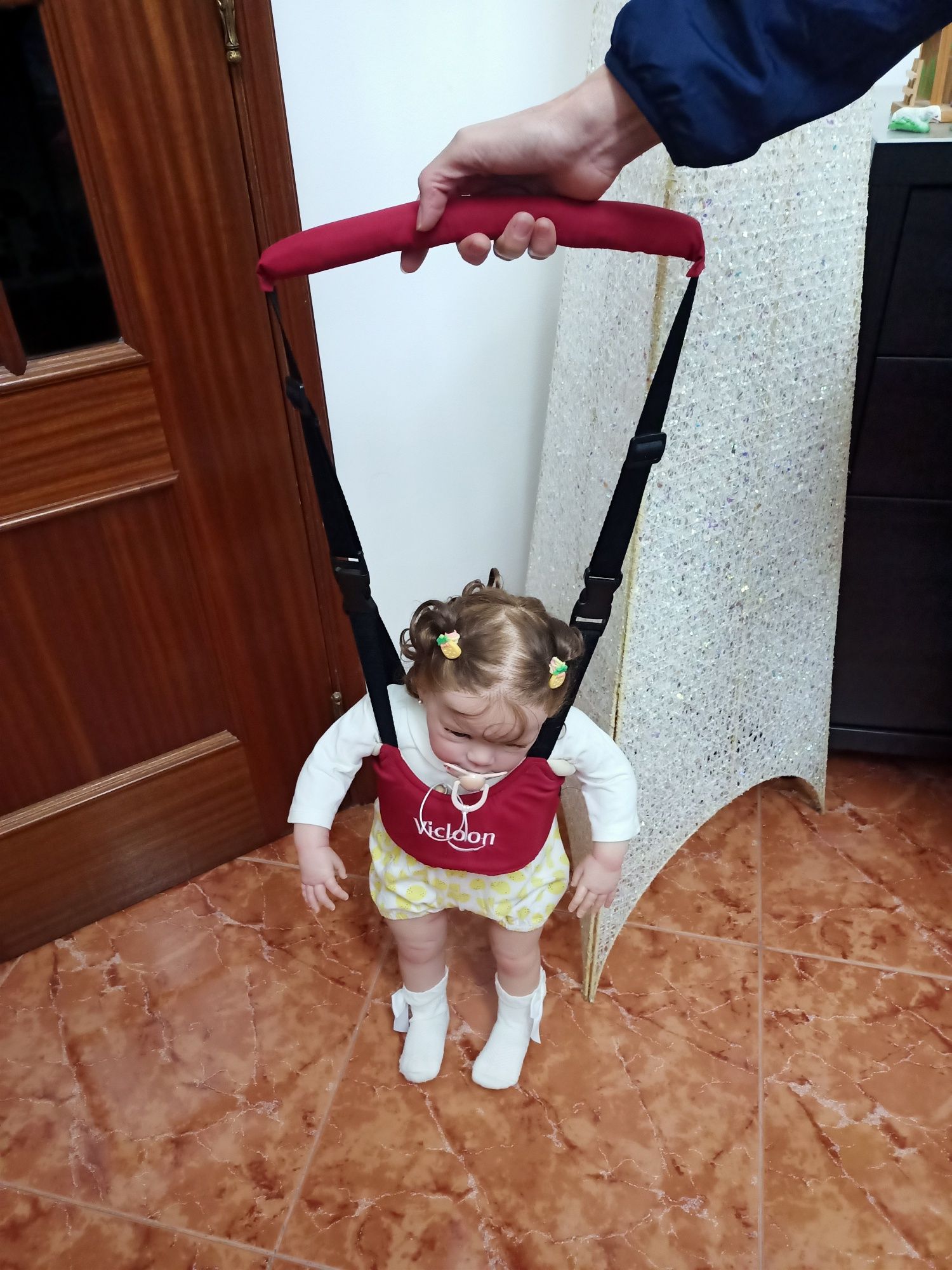 Colete andador suspenso bebé andador infantil