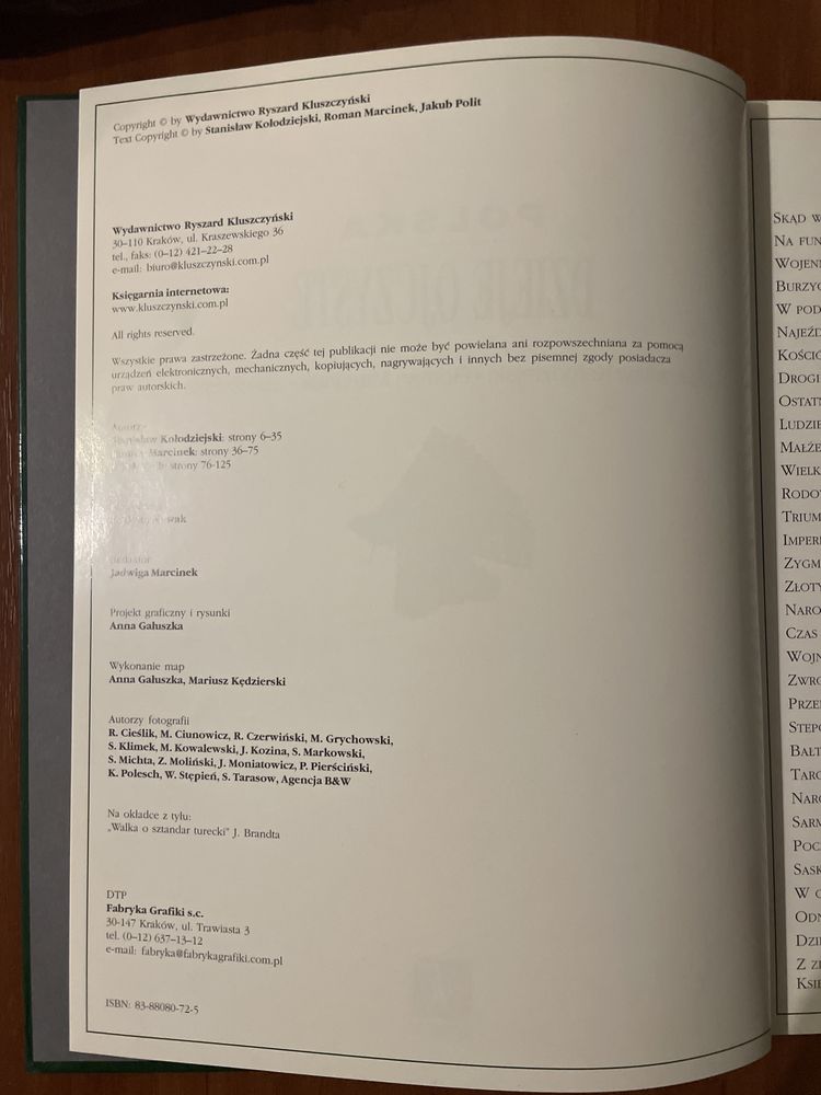 Polska - dzieje ojczyste. Stanisław Kołodziejski, Roman Marcinek …