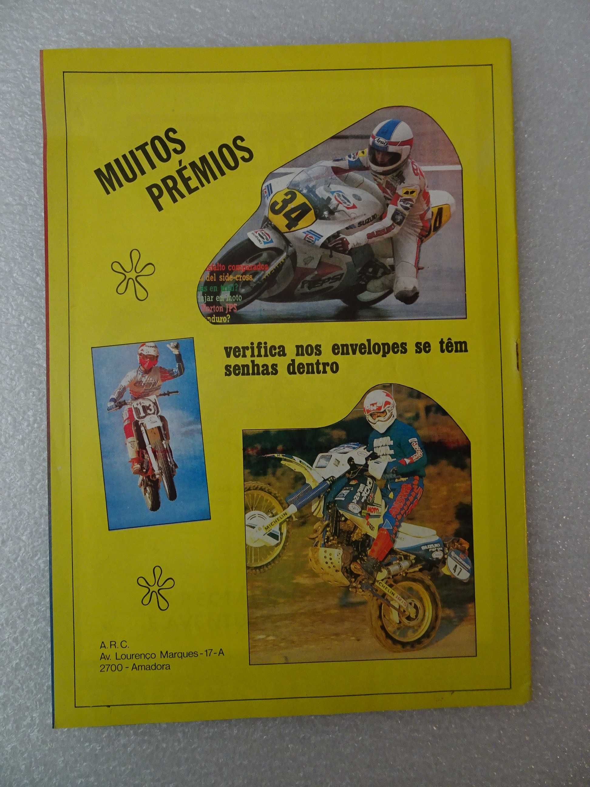 Caderneta de cromos vazia Motorismo ---