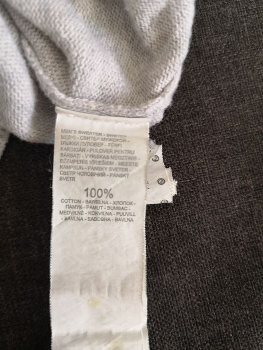 Szary męski sweter HOUSE rozmiar L