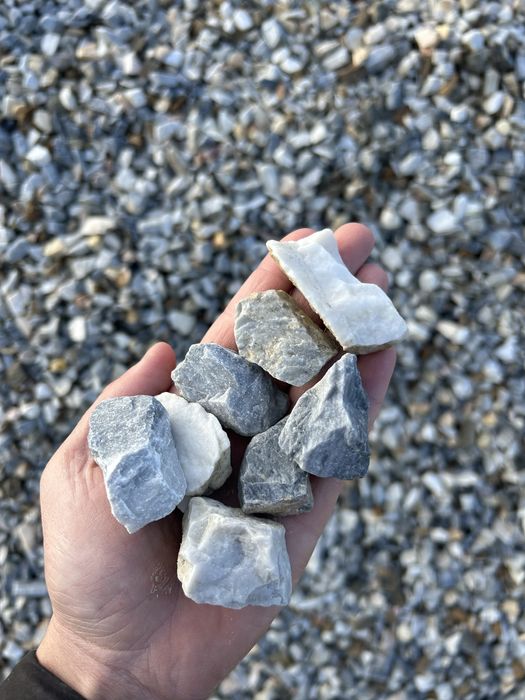 Kamień LODOWY Kruszywo Grys 8-16, 16-32 Żwir Ogrodowy Opaska Rabata