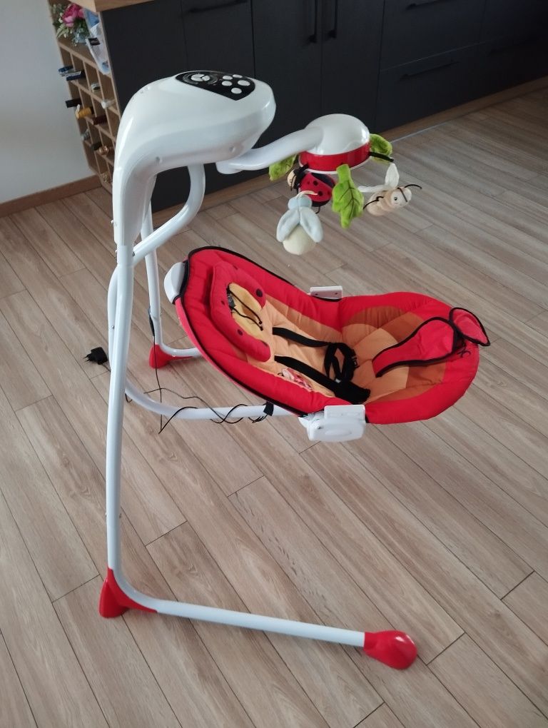 Huśtawka elektryczna caretero buggies stan idealny