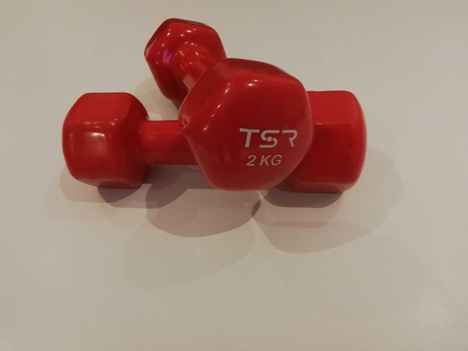 Sztangielki fitness winylowe firmy training showroom 2kg