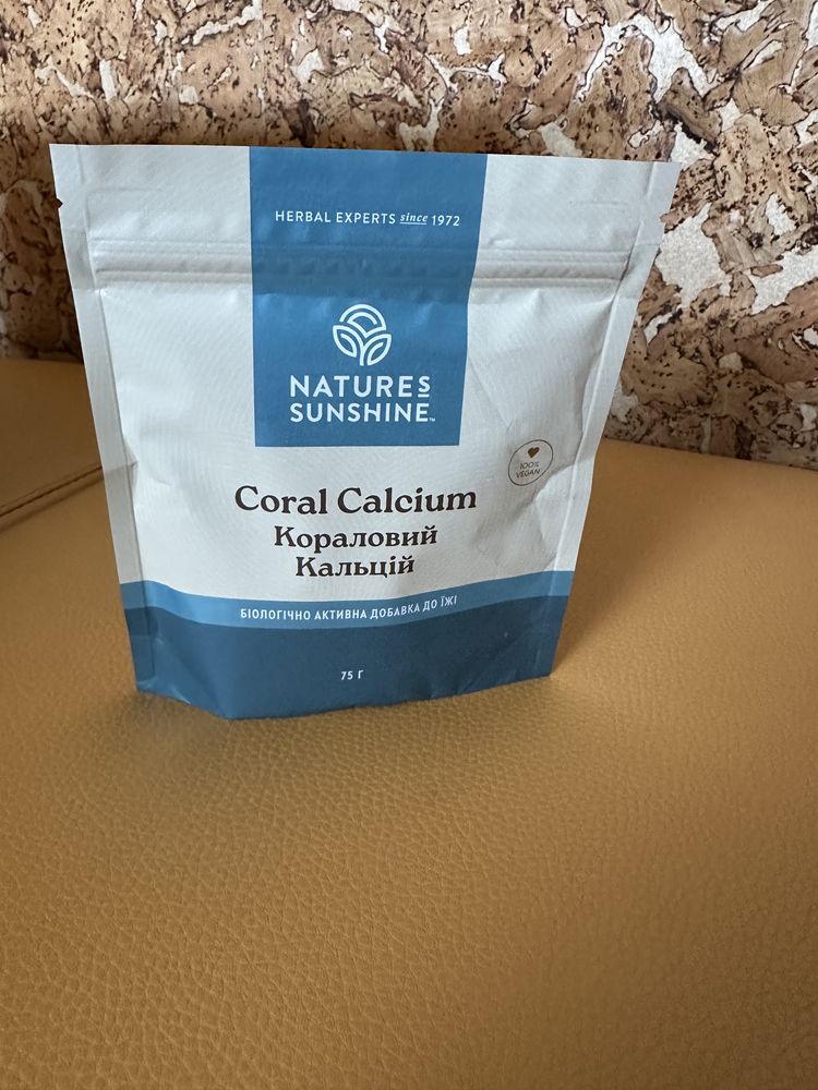 Coral calcium wapń koralowy wapń magnez nsp Nature’s Sushine