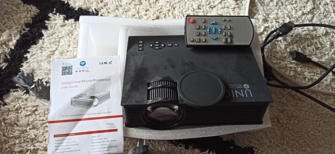 Projector Led com WiFi ready