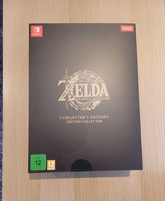 Zelda TOTK edição limitada Novo/Selado