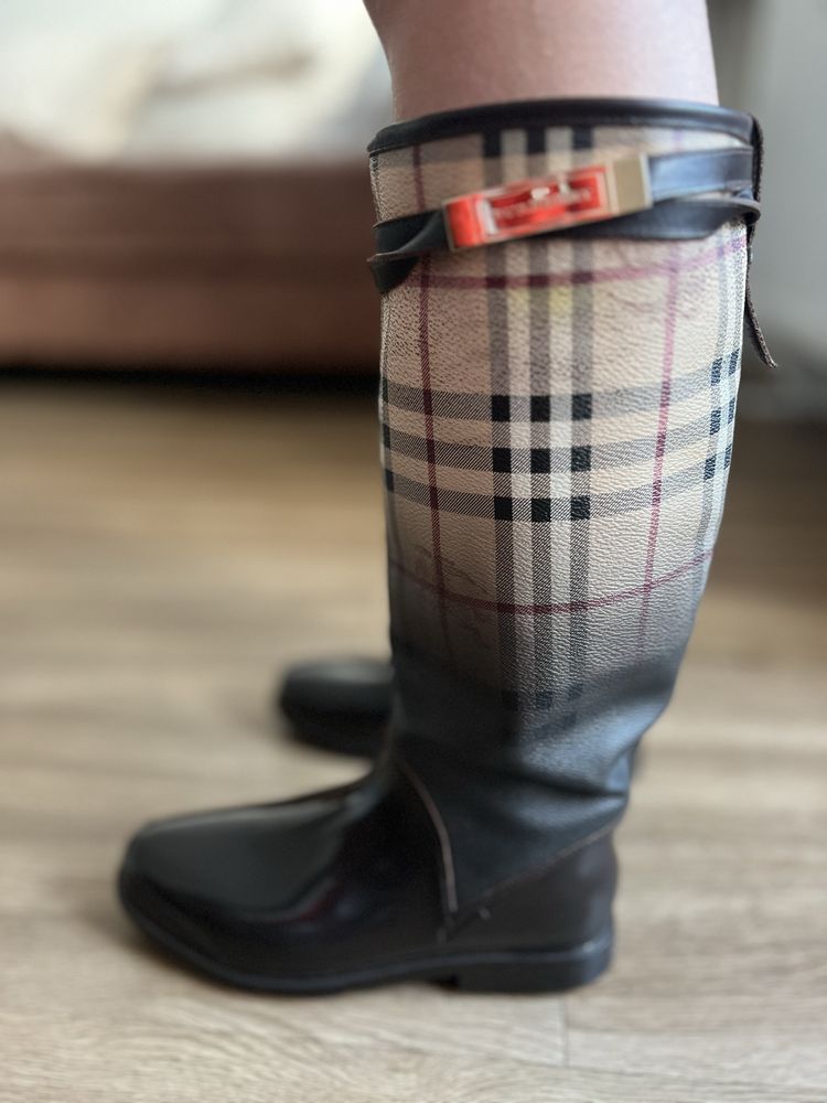 Гумові чоботи Burberry 38 розмір