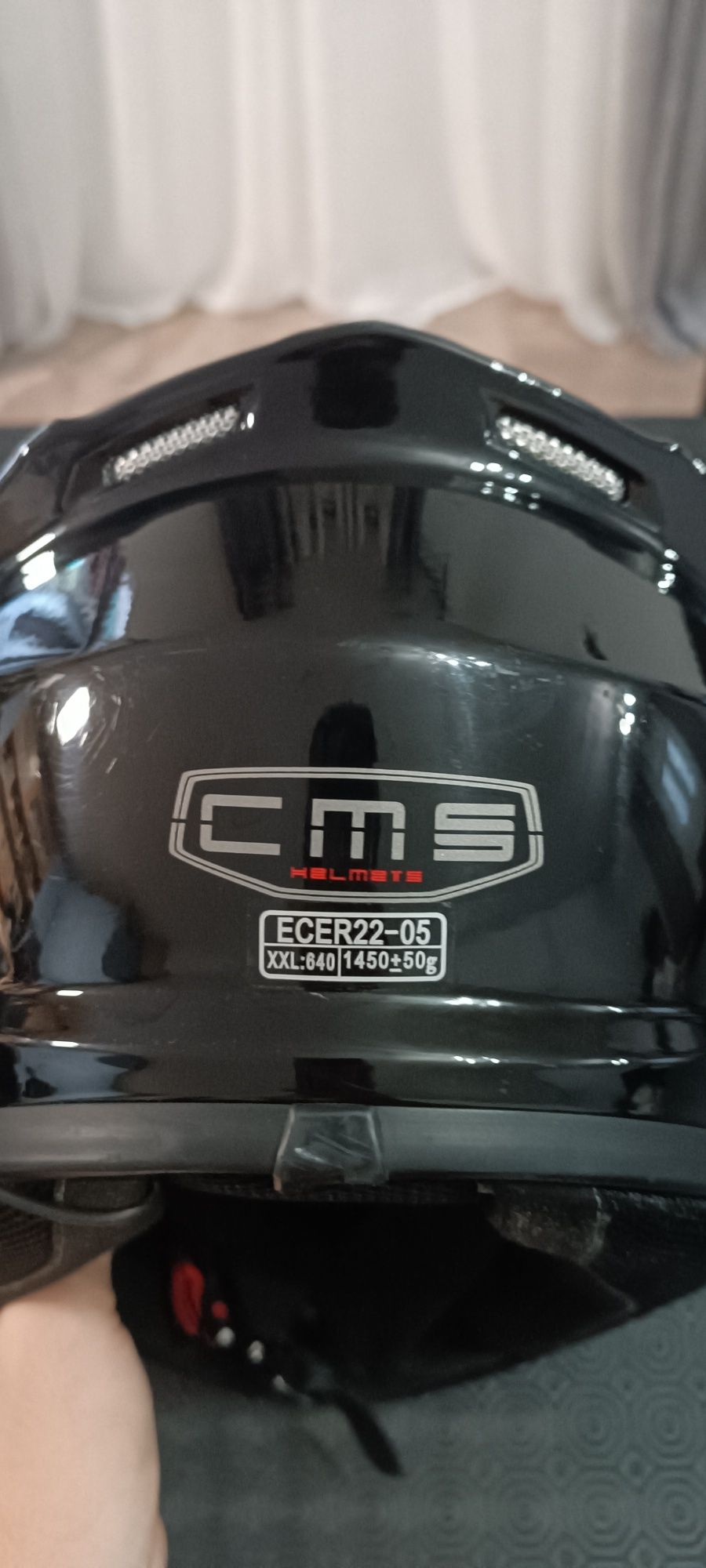 Capacete CMS GP4 com intercomunicador