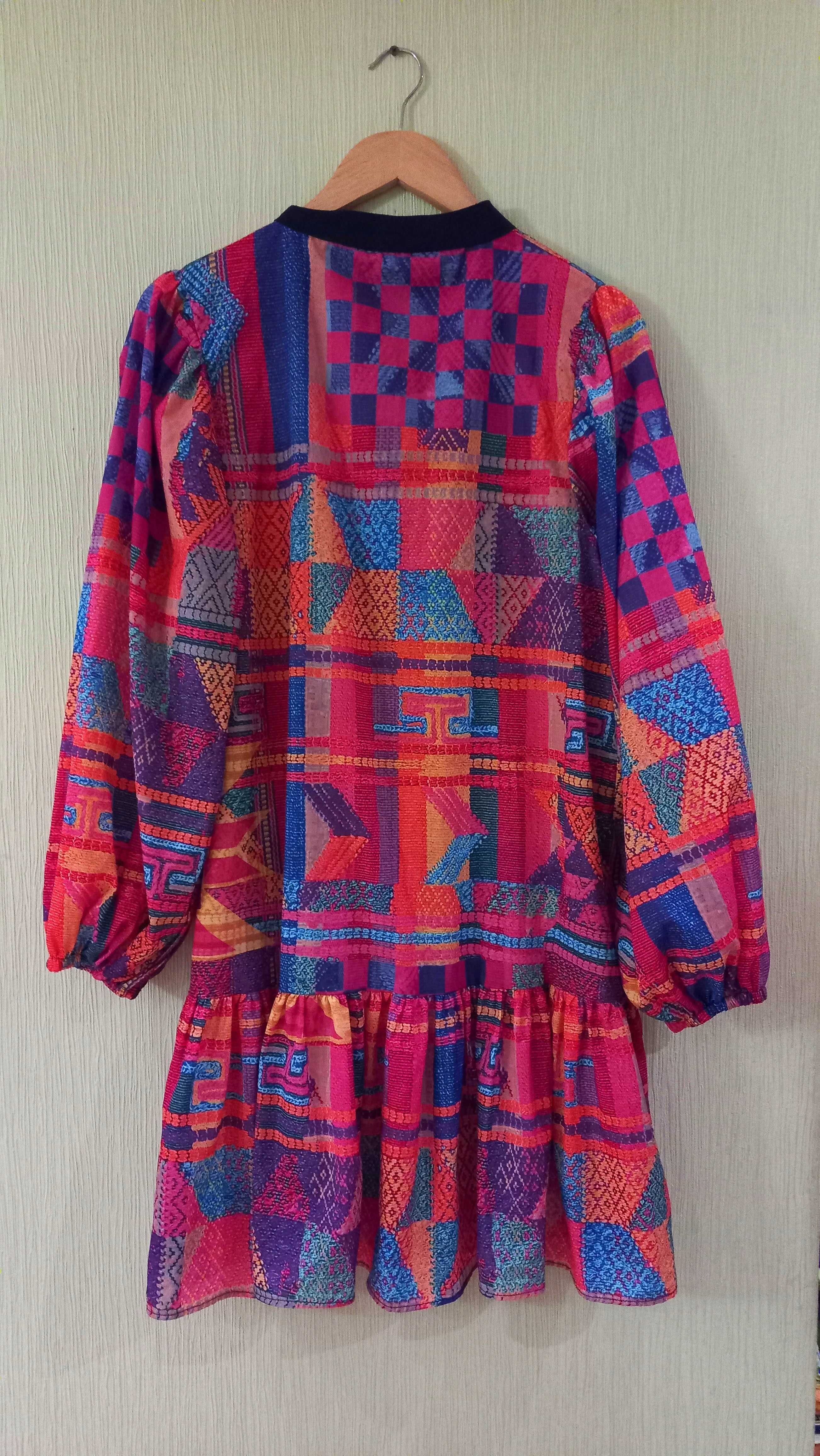 Яскрава вільна весняна сукня, туніка. xl (50-52)